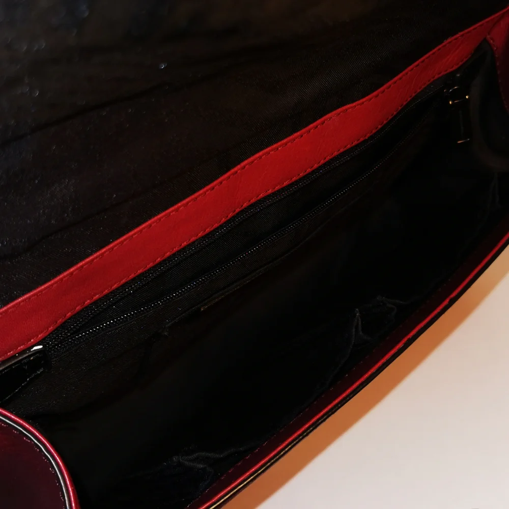 Women's Rebecca Minkoff Burgundy Quilted Crossbody Bag - Picture 11 of 16